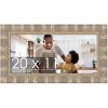 PosterPalooza | 20x11 Wide Bamboo Picture Frame, UV Acrylic, 4 Finishes - Brown, Black, Silver, and Natural - 2 of 4