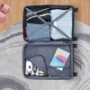 Luggage Sets 5 Piece with TSA Lock, Double Spinner Wheels, Durable ABS Lightweight Carry On Luggage with Telescoping Handle - 4 of 4