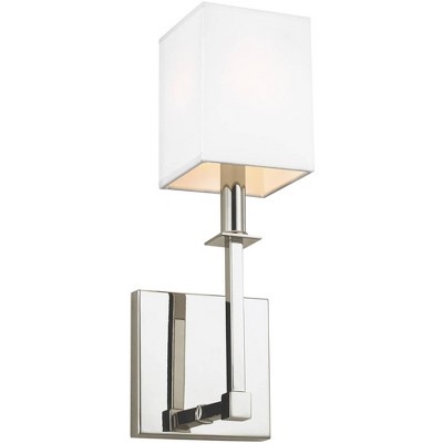Generation Lighting Quinn 15" Polished Nickel Modern Wall Sconce