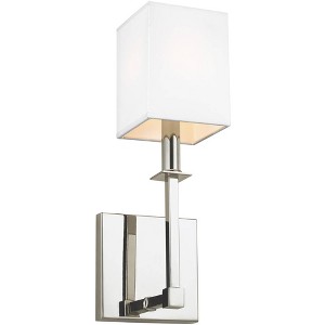 Generation Lighting Quinn 15" Polished Nickel Modern Wall Sconce - 1 of 2