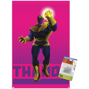 Trends International Marvel Shape of a Hero - Thanos Unframed Wall Poster Prints - 1 of 4