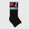 Hanes Women's 3pk SuperSoft Mid Crew Socks - 5-9 - image 3 of 4