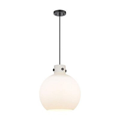 Newton Sphere - 1 Light Pendant In Industrial Style-15.38 Inches Tall and 14 Inches Wide