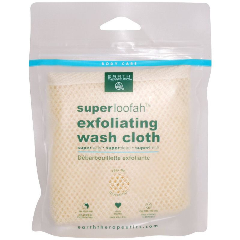 Earth Therapeutics Super Loofah Exfoliating Cloth - 1ct, 1 of 5