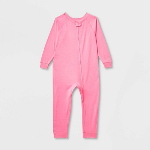 Toddler Adaptive Reversible Sleepwear Cat Jack Pink 2t Target