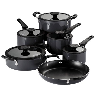 Ninja Foodi Neverstick Essential 11pc Nonstick Cookware Set : Target