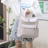 Women Retro PU Backpack,Multifunctional, Spacious Fashion Bag for Work, Travel & Daily Use, Trendy & Practical Design - 3 of 4
