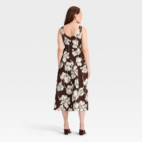 Vestido midi corsé corte A para mujer - A New Day™ 2