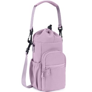 BABYYER Large Capacity Portable Water Bottle Bag 32oz 40oz Insulated Water Bottle Carrier Sling Bag with Strap and Phone Pocket - 1 of 4