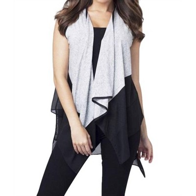 Women's Draped Vest - ANGEL