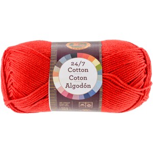 Lion Brand 24/7 Cotton Yarn - 1 of 2