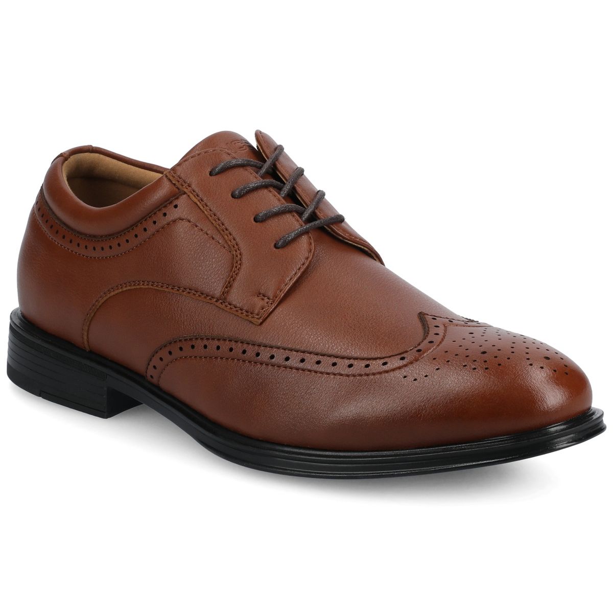 Vance Mens Cormac Medium and Wide Width Comfort Wingtip Oxford Dress Shoe - thumbnail 10