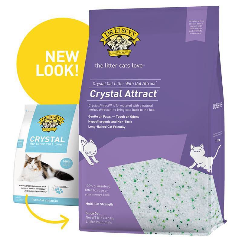 Dr. Elsey&#39;s Crystal Silica Cat Litter - 8lbs, 4 of 5