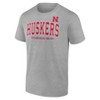 NCAA Nebraska Cornhuskers Men's Gray Bi-Blend T-Shirt - 2 of 3
