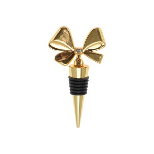 Unique Bargains Bottle Stoppers Bow Tie Style Zinc Alloy Aluminum Alloy TPR 3.86"x2.17"x0.79" 1 Pc - 1 of 3