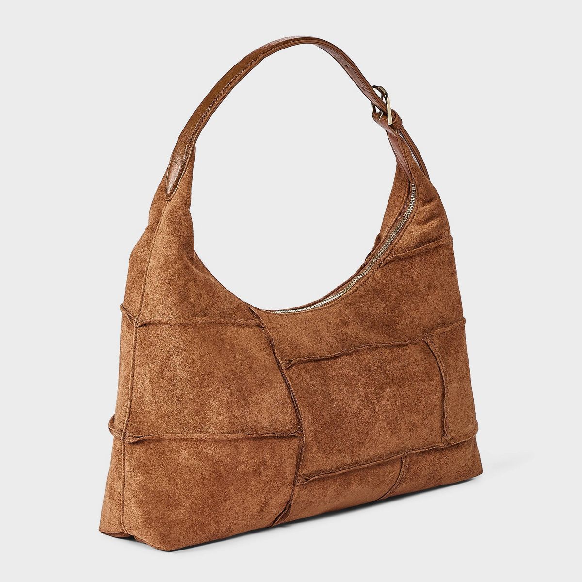 Faux Suede Slouch Shopper Tote Bag - Universal Thread™ - thumbnail 9
