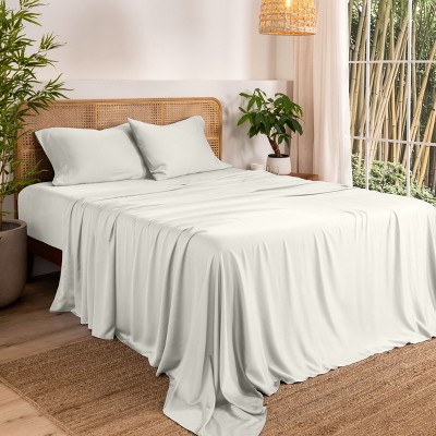 Rayon from Bamboo Solid Deep Pocket Sheet Set by Bare Home