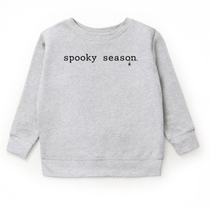 Spooky Season Typewriter - Toddler Graphic Sweatshirt and Youth Graphic Sweatshirt - 1 of 2