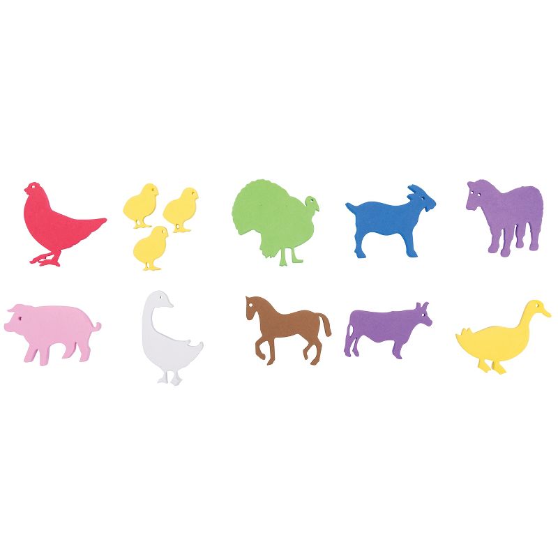 Ready 2 Learn Giant Stampers, Farm Animals, Set of 10, 3 of 7