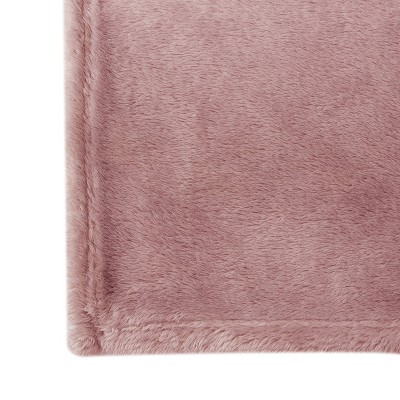 Blush Ultra-Plush Antimicrobial Polyester Throw Blanket