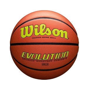 Wilson 28.5'' Evolution Game Basketball - Optic Yellow - 1 of 4