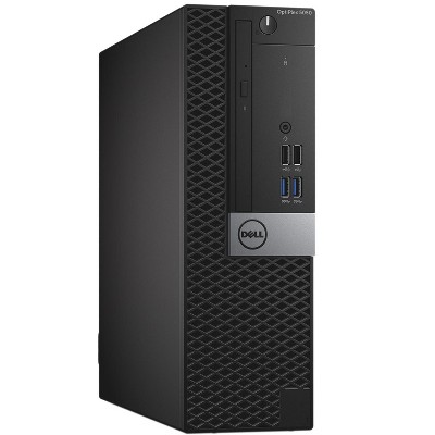 Dell 5050-SFF Certified Pre-Owned PC, Core i7-7700 3.6GHz, 16GB, 256GB SSD-2.5, Win10P64, Manufacture Refurbished
