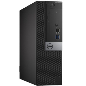 Dell 5050-SFF Certified Pre-Owned PC, Core i7-7700 3.6GHz, 16GB, 256GB SSD-2.5, Win10P64, Manufacture Refurbished - 1 of 3