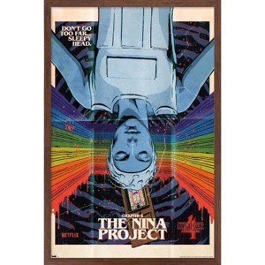 Trends International Netflix Stranger Things: Season 4 - The Nina Project Framed Wall Poster Prints - 1 of 4