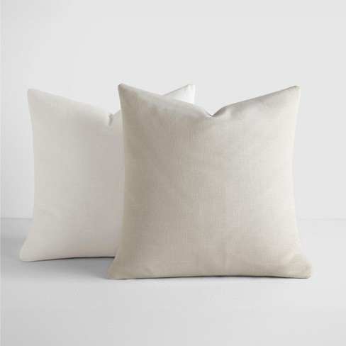 Textured Solid Slub Pillow