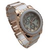 Olivia Pratt Two Tone Rose Gold Color with Acrylic Accent Women Watch - 3 of 3