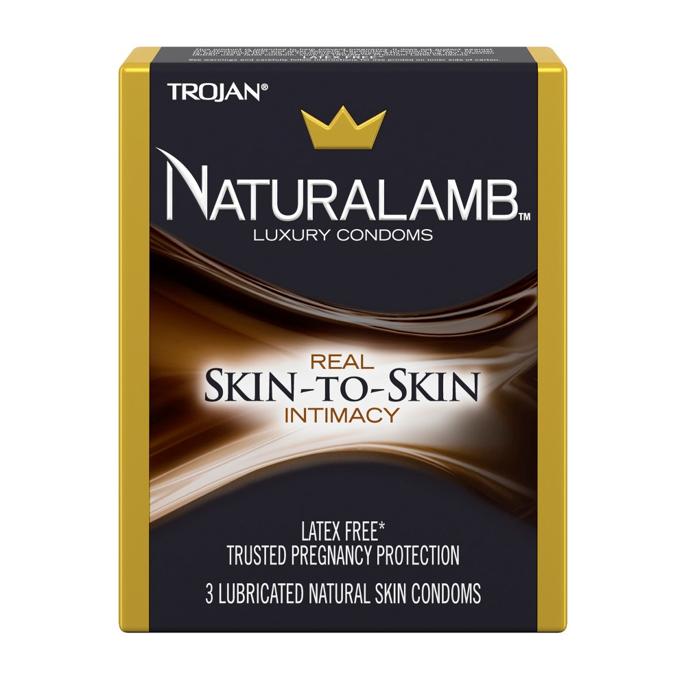 UPC 022600980506 product image for Trojan Naturalamb Latex Free Lubricated Condoms - 3ct | upcitemdb.com