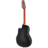 Applause AB2412-5S Traditional Series Mid-Depth 12-String Acoustic-Electric Guitar Black - 4 of 4