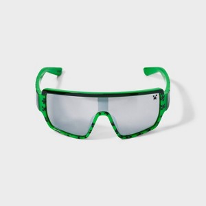Boys' Minecraft Sport Sunglasses - Green - 1 of 2