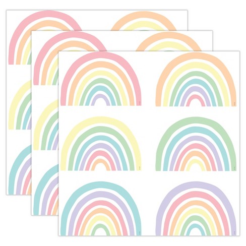 Teacher Created Resources® Pastel Pop Rainbows Accents, 30 Per Pack, 3 ...