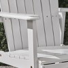 Okak Oversized Patio Folding Adirondack Chair,Set of 2,Premium Acacia Accent Chair Dining Chair for Garden&Backyard,Outdoor Lounge Chair - 3 of 4