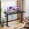 GALAXHERO 55" x 28" Electric Standing Desk Height Adjustable with 3 Height Memory Settings, Sit-Stand Computer Desk for Home Office, Black - 2 of 4
