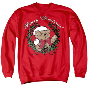 Men's Beary Christmas Crewneck Sweatshirt - 1 of 4