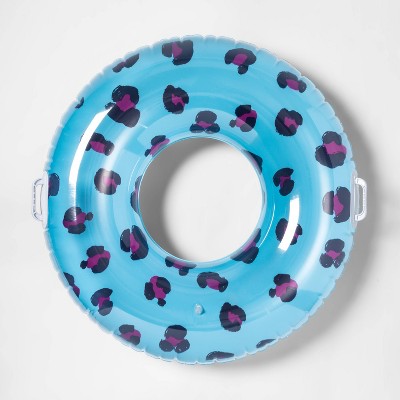 Swim Tube with Handles Leopard - Sun Squad™