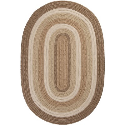 Colonial Mills Brooklyn Polypropylene Braided Rug, 2-Feet by 3-Feet, Natural