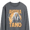Men's - Star Wars - Ahsoka Tano Star Map Long Sleeve Graphic T-Shirt - 2 of 4