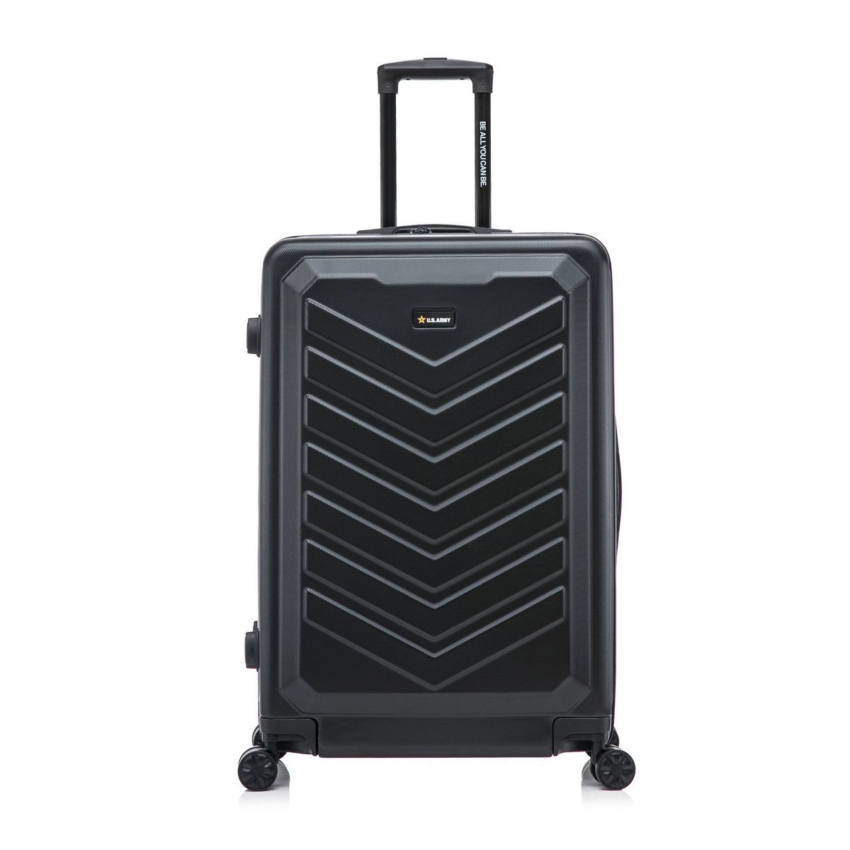 U.S. Army FOX 28" Large Checked Hardside Suitcase - thumbnail 6
