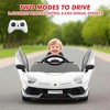 Remote Control Ride on Cars for Kids, 12V Electric Cars for Kids Ages 4-8, Licensed Lamborghini, 12V Battery Powered - 3 of 4