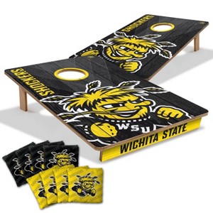 NCAA Wichita State Shockers 2'x3' Wood Toss Game Set - 1 of 4