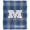 Millikin University Campus Plaid Spirit Silky Touch Super Soft Throw Blanket 50x60 - 2 of 4