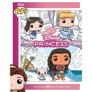 Disney Princess: The Official Funko Pop! Coloring Book - (Paperback) - 1 of 1