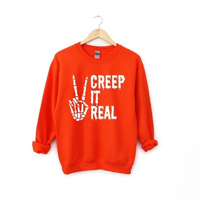 Simply Sage Market Women's Graphic Sweatshirt Creep It Real Peace