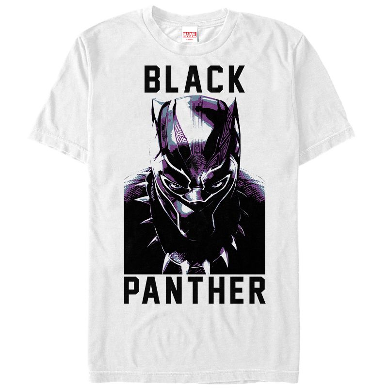Men's Marvel Black Panther 2018 Portrait T-Shirt, 1 of 5