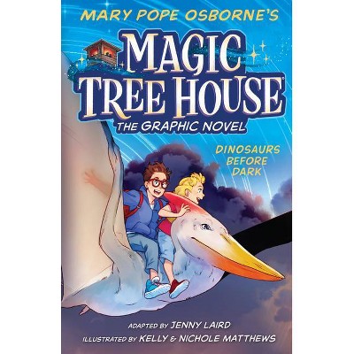 Dinosaurs Before Dark Graphic Novel - (Magic Tree House) by Mary Pope  Osborne (Paperback)