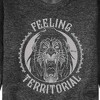 Men's - Disney Villains - Feeling Territorial Scar Graphic Fleece Sweatshirt - 2 of 4