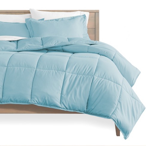 light blue king size comforter set